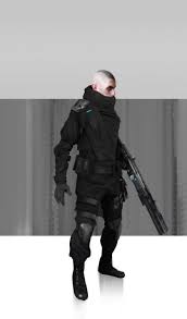 Tactical Neural Implant Sci Fi Fashion Cyberpunk Character Concept Art Characters