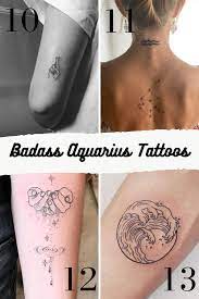 Maybe you would like to learn more about one of these? 25 Badass Aquarius Tattoo Designs Tattooglee Aquarius Tattoo Tattoos Aquarius Constellation Tattoo