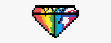 Pixel art of a minecraft diamond with perler beads. Pixel Art Minecraft Diamond Hd Png Download Transparent Png Image Pngitem