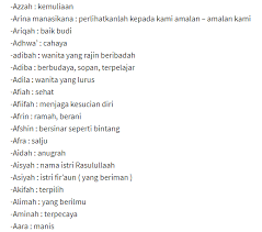 Dan ketika anak lahir, kita menginginkan nama anak yang modern, islami, unik, cantik. Nama Bayi Perempuan Islami A Berawalan Huruf A Soleh Aqiqah
