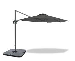 Harrier 3m overhanging parasol umbrella. 3m Cantilever Garden Parasol With Cover Umbra
