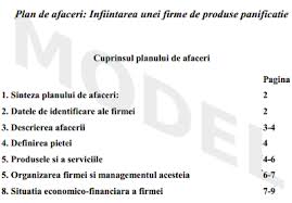 In mod categoric, raspunsul este nu, intrucat nu poti preconiza totul. Model Plan De Afaceri Pentru Firma De Produse De Panificatie Plandeafacere Ro