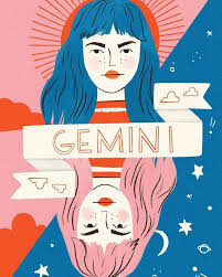 Pretty Portraits Of Zodiac Symbols Will Have You C Illustrationartdigital Portraits Pretty Symb Gemini Art Illustration Art Girl Illustration Art Drawing