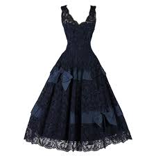 Vintage 1950 S Midnight Blue Soutache Lace Cocktail Dress From A Collection Of Rare Vintag Cocktail Dress Lace Cocktail Dress Vintage Evening Dresses Vintage