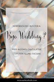 Alcohol At Weddings Buying For Byo Alcohol Calculator Wedding Alcohol Calculator Wedding Alcohol Bar