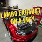 It’s technically a baby V10 💁🏻‍♂️ And yes the lambo exhaust manifold  bolts right up to 2.5 5cyl because VW = Audi = Lambo ✅ // #vwgti #mk6  #lambo #5cylinderturbo
