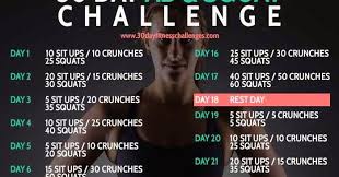 More Sister Stuff 30 Day Fitness Challenges