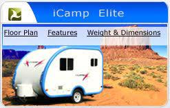 Urvusacom Icamp Elite Small Camping Trailer Vintage Campers Trailers Small Campers