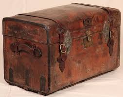 5 out of 5 stars. Beautiful Distressed Amp Worn Leather Antique Steamer Trunk Chest Coffee Table Antiques Furniture Chest Antique Steamer Trunk Leather Trunk Steamer Trunk