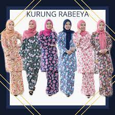 Baju kurung cotton yang tak lapuk dek zaman membuatkan si pemakai nampak lebih ayu. Baju Kurung Cotton Murah Shopee Malaysia