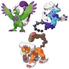 The Legendary Trio Of Tornadus Thundurus And Landorus Are