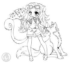 Chibis Free Chibi Coloring Pages Yampuff S Stuff Chibi Coloring Pages Animal Coloring Pages Dog Line Art
