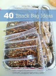 40 Of The Best Snack Bag Ideas For Quick Snacks Or School Lunches Quick Snacks Snacks Fun Snacks