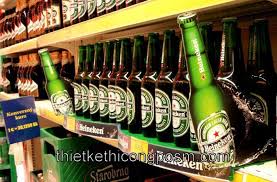 Http Thietkethicongposm Com Beer Display Pop Display Supermarket Design