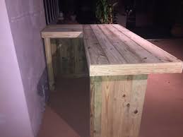The Orignal L 7 X 4 5 L Shaped Rustic Treated Wood Outdoor Patio Bar Outdoor Patio Bar Patio Bar L Shaped Bar