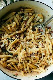 Pasta With Cauliflower Bacon And Sage Recipe Recipe Sage Recipes Cauliflower Pasta Nyt Cooking