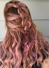 65 Rose Gold Hair Color Ideas For 2017 Rose Gold Hair Tips