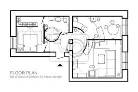 Planbuildr and its founders have been featured in over 300 media. Architektonischer Plan Eines Hauses Layout Der Wohnung Draufsicht Leinwandbilder Bilder Privies Appartment Topview Myloview De