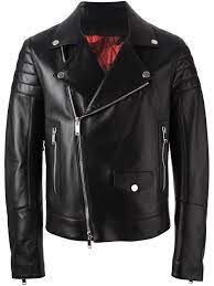 Valentino Veste De Moto En Cuir Vitkac Farfetch Com Leather Jacket Men Leather Jacket Black Designer Jackets For Men