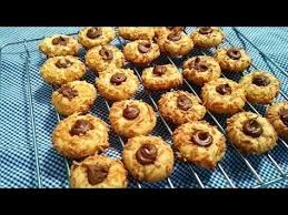  Kue Lebaran Nutella Thumbprint Cookies Youtube Hidangan Penutup Makanan Kue Kering
