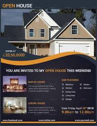 Luxury Open House Flyer Template Open House Real Estate Marketing Open House Real Estate Open House