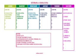 Organizzazione Per La Casalinga Pulizia Settimanale Decluttering Pulizia