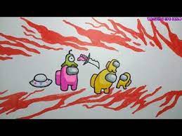 How To Draw Among Us Funny Moments Cute Coloring Pages Funny Drawings Drawings