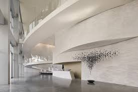 Let's say you've managed to find organic furniture that delivers what is claimed. Waterfrom Design Forms Sweeping Organic Curves For Art Space In China