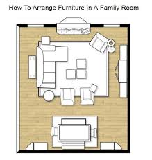 How To Arrange Furniture In A Family Room How To Decorate Livingroom Layout Living Room Furniture Arrangement Family Room Design A rug in front enhances the sense of separation between all three areas.