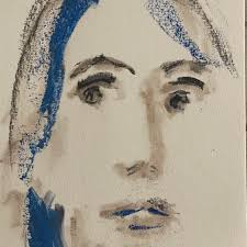 Portrait Painting of Debbie by Local Artist