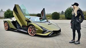 Don't ask yourself where you want to go anymore. World S First Hybrid Lamborghini Start Up Sian Fkp 37 Youtube