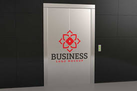 Download Free Elevator Logo Mockup By Psdly Ê–