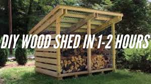 If someone comes to you saying that you should end up building your own outdoor storage space, you'll probably feel that or, you may choose to purchase shed plans that already has every feature that you want. Diy Wood Shed Plans How To Build A Wood Shed Wood Shed Ideas Youtube