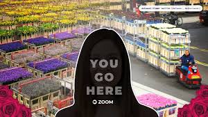The aalsmeer flower auction, 12 miles outside of amsterdam. Valentine S Day Aalsmeer Flower Auction Zoom Background Marginal Revolution University