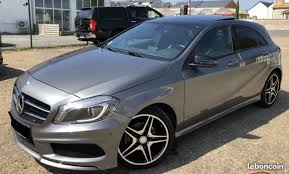 Mercedes Classe A 200 D Fascination Pack Amg 7g Dct 136 Cv Citadine Gris Montagne 7 Cv 5 Portes Mise En Circulatio Voiture Mercedes Classe A Retroviseur