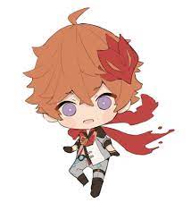 Genshin Impact Childe Chibi Game Art Cute Chibi