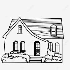Black and white house clipart. House Black And White Clipart Door Window Png And Vector With Transparent Background For Free Download