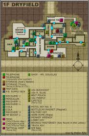 Treasure Chart Maps Parasite Eve Ii Walkthrough Guide