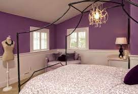 احدث صور وإشكال لديكورات دهانات الحوائط لغرف النوم باللون البنفسجي الموف purple bedrooms purple bedroom design purple bedroom walls