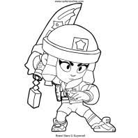 Amber's super is a flask of fire fluid that creates a flammable puddle on the ground which can be ignited by her attack, and when it's ignited. Czy Rozpoznasz Postacie Z Brawl Stars W Postaci Kolorowanek Samequizy