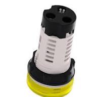 Schneider Electric XB7EV65P Monolithic Yellow Pilot Light for Machines