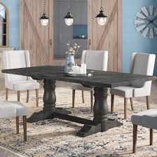 Dining room tables by ashley furniture homestore. Charlton Home Bostwick 40 Trestle Dining Table Reviews Wayfair