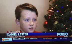 Awesome! 11 year old Daniel Lester saved his allowance money for 6  months(!!!) to buy toys for children in need this Christmas! #10CaringGifts