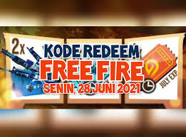 Kode redeem klaim kode redeem ff free fire terbaru sabtu 31 juli 2021, cek cara tukar di reward.ff.garena.com segera klaim kode redeem ff free fire untuk hari sabtu 31 juli 2021 buruan sebelum kehabisan karena kuota terbatas. Kode Redeem Ff 28 Juni 2021 Kode Redeem Free Fire Terbaru Lengkap Klaim Segera Sebelum Expired Semangat News