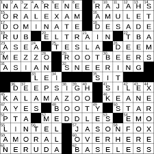 1030 20 Ny Times Crossword 30 Oct 20 Friday Nyxcrossword Com