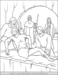 Stations of the cross (en); Stations Of The Cross Coloring Pages The Catholic Kid