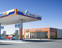 Creating A Brand For Gas Stations Nevaoil Commercial Design Exterior Building Concept Filling Station