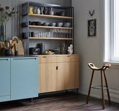 Blau Holz Und Grau In Der Kuche Bild 16 Schoner Wohnen