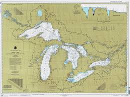 Historical Nautical Chart 14500 02 1997 Great Lakes Lake Champlain To Lake Of The Woods