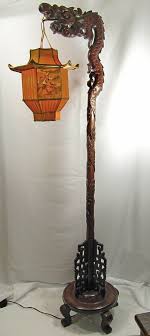 Chinese Dragon Lamp Wood Floor Carved With Custom Pagoda Shade Etsy Chinese Lamps Lamp Lamps For Sale